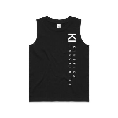 Kids - Muscle Top - Logo 4 - Assorted Colours  Thumbnail